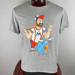 Barrett Lee Paul Bunyan Babe Blue Ox Folklore Northwoods T-Shirt XL